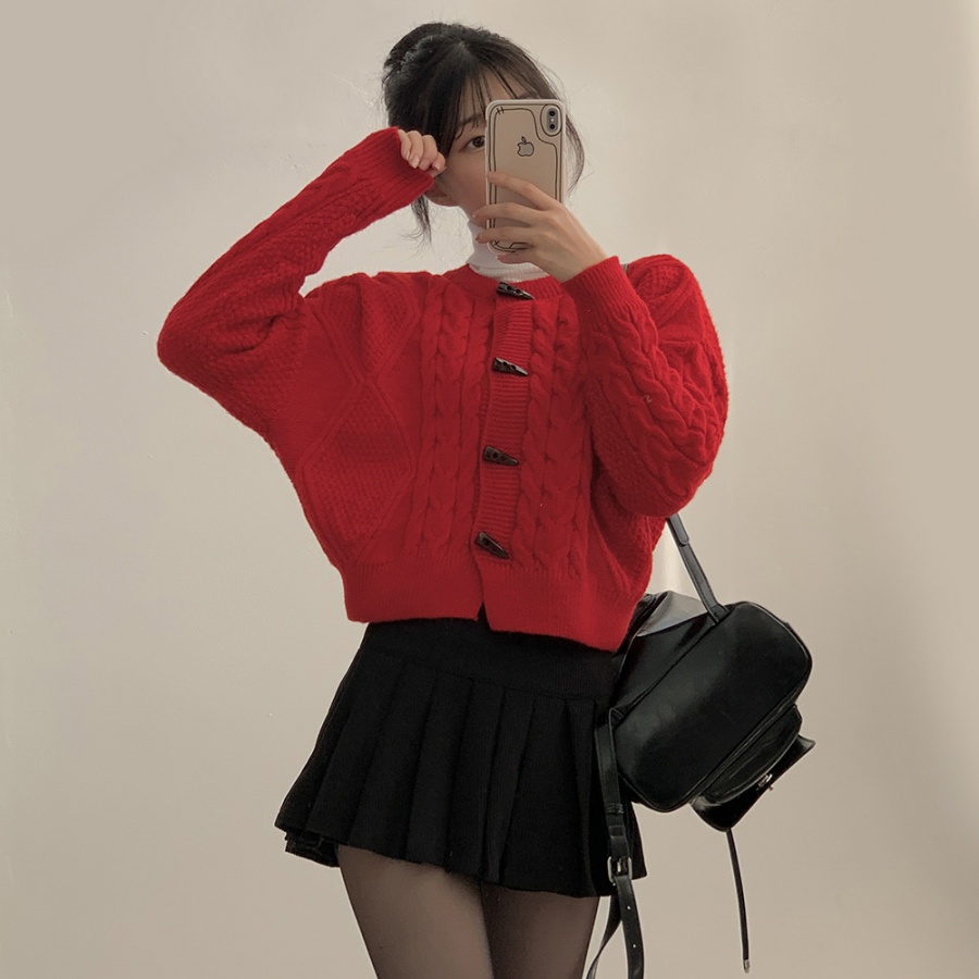 당일출고✨후기극찬!-클래식 케이블 꽈배기 떡볶이 니트가디건3color -메종스튜디오 더플가디건 더플코트 채도내린가디건 상세 이미지 10